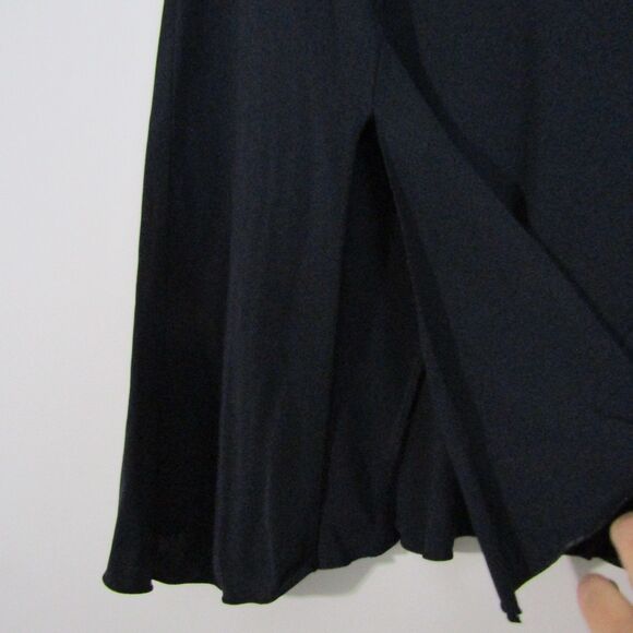 Express Vintage Skirt Medium Black Asymmetrical Grunge Whimsigoth Fairy Goblin - Picture 12 of 12